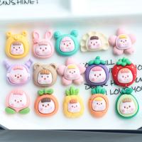 Mobile Phone DIY Decoration Resin Cartoon hand drawing multi-colored Sold By Lot