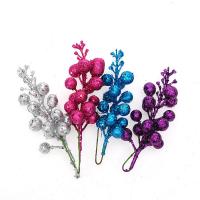 PE Foam Christmas Artificial Flower with Sequins Round handmade DIY & Christmas jewelry Sold By Bag