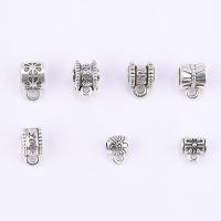 Zinc Alloy Bail Beads antique silver color plated DIY nickel lead & cadmium free Sold By Bag