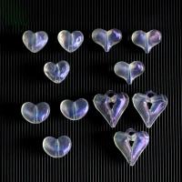 Akryl Bead, Heart, du kan DIY & forskellige stilarter for valg, flere farver til valg, Solgt af Bag