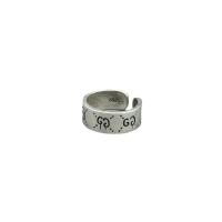 Sterling zilver ringen, 925 sterling zilver, gepolijst, Verstelbare & uniseks, oorspronkelijke kleur, Verkocht door PC