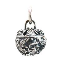 925 Sterling Silver Pendant plated 11mm Sold By PC