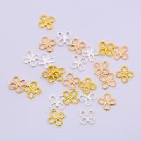Brass Jewelry Connector Four Leaf Clover high quality plated DIY nickel lead & cadmium free Sold By PC