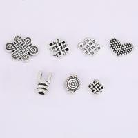 Zinc Alloy Jewelry Beads antique silver color plated DIY nickel lead & cadmium free Sold By Bag