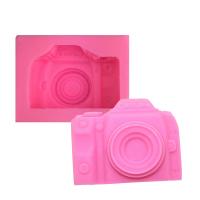 DIY Epoxy Mold Set, Silicone, Camera, pink, 88x69x42mm, Sold By PC