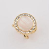 Scarf Buckle Zinc Alloy with Cats Eye Round plated for woman & with rhinestone 17-21mm Sold By Lot