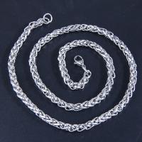 Stainless Steel Chain Necklace 304 Stainless Steel with 4cm extender chain & for man original color 5mm Sold By PC