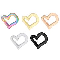 Rostfritt stål Hjärta Hängen, 304 rostfritt stål, DIY & Unisex, fler färger för val, 21x19x3mm, Säljs av PC
