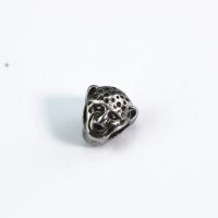 Edelstahl-Perlen mit großem Loch, 304 Edelstahl, poliert, DIY, 11x11.30mm, Bohrung:ca. 4.9mm, verkauft von PC