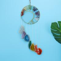 Fashion Dream Catcher Agate with Gemstone & Iron 800mm Sold By PC