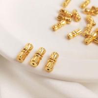 Brass Screw Clasp real gold plated DIY golden nickel lead & cadmium free Sold By PC