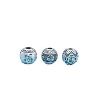 925 Sterling Sølv Mellemled Perler, poleret, forskellige stilarter for valg, oprindelige farve, 10.50x10mm, Solgt af PC
