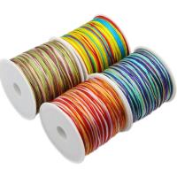 Cordón de nudo cuerda, Bricolaje, más colores para la opción, 6mm, longitud 45 m, Vendido por UD