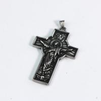 Stainless Steel Cross Pendants 316L Stainless Steel plated fashion jewelry & for man Sold By PC