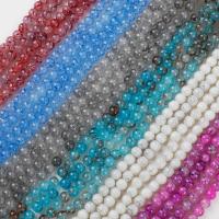 Okrugli Crystal perle, Kristal, epoksi naljepnica, možete DIY, više boja za izbor, 8mm, 100računala/Torba, Prodano By Torba