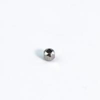 Edelstahl-Beads, 304 Edelstahl, poliert, DIY, 3mm, Bohrung:ca. 1.5mm, verkauft von PC