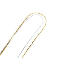 Brass Snake Chain, plated, DIY, more colors for choice, nickel, lead & cadmium free, Sold By m