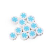 Polymer Clay Beads DIY blue 10mm Sold By PC