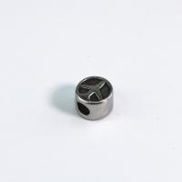 Rostfritt stål pärlor, 304 rostfritt stål, DIY, 11.20mm, Hål:Ca 4.3mm, Säljs av PC