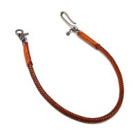 Bičevati struk lanac, s PU & Cink Alloy, modni nakit & bez spolne razlike, više boja za izbor, Dužina 61-62 cm, Prodano By PC