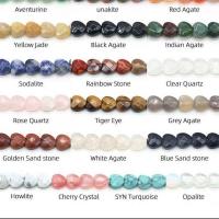 Gemstone Smycken Pärlor, Ädelsten, Hjärta, DIY & olika material för val & fasetterad, fler färger för val, 10mm, Såld Per Ca 7.09 inch Strand