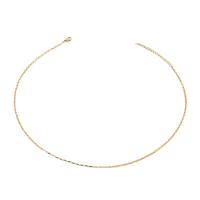 Stainless Steel Chain Necklace 304 Stainless Steel with 1.97inch extender chain 18K gold plated fashion jewelry & for woman golden 2mm Length Approx 6.3 Inch Approx 17.72 Inch Sold By PC