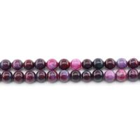 Perles en jade, jade d'arc-en-ciel, Rond, poli, DIY, violet, 10mm, Environ 38PC/brin, Vendu par brin