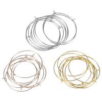 Ijzer Hoop Earring Components, DIY & verschillende grootte voor keus, meer kleuren voor de keuze, nikkel, lood en cadmium vrij, 50pC's/Bag, Verkocht door Bag