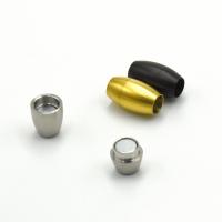 Stainless Steel Magnetska kopča, Titanium Čelik, različitih stilova za izbor, više boja za izbor, 3mm, 10računala/Lot, Prodano By Lot