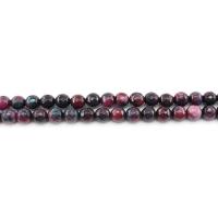 Jade Rainbow Beads Round polished DIY & faceted mixed colors 10mm Approx Sold By Strand