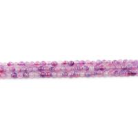 Jade Rainbow Kraal, Ronde, gepolijst, DIY & gefacetteerde, purper, 6mm, Ca 62pC's/Strand, Verkocht door Strand