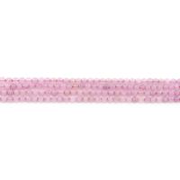 gefärbter Marmor Perle, rund, poliert, DIY & facettierte, Rosa, 4mm, ca. 90PCs/Strang, verkauft von Strang
