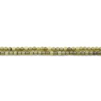 gefärbter Marmor Perle, rund, poliert, DIY, grün, 4mm, ca. 90PCs/Strang, verkauft von Strang