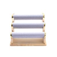 legno espositore per braccialetti, Sostenibile & staccabile, grigio, 295x210x220mm, Venduto da PC