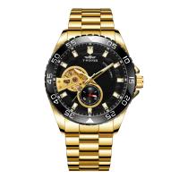 Men Wrist Watch Zinc Alloy with Glass & 304 Stainless Steel Life water resistant & Chinese movement & for man nickel lead & cadmium free Length Approx 8.46 Inch Sold By PC