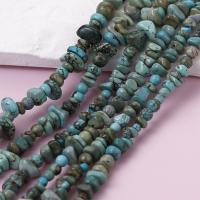 Turquoise Kralen, Natuurlijke Turquoise, DIY, gemengde kleuren, 6-8mm, Ca 100pC's/Strand, Verkocht door Strand