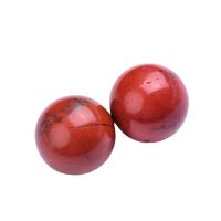Red Jasper Decoration Round for home and office red Sold By PC