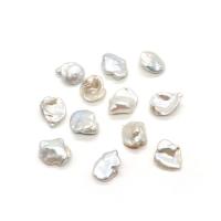 Cultured Baroque Freshwater Pearl Beads irregular DIY white 12x15- Sold By PC