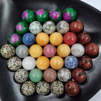 Piedras preciosas esfera de la bola, diferentes materiales para la opción, 25mm, Vendido por UD