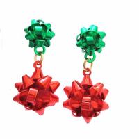 Iron Earring plated Christmas Design & fashion jewelry & for woman 3CMu30011CMu30011.7CM Sold By Pair