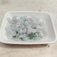 Jade perle, Jade Burma, Krug, možete DIY & različite veličine za izbor, zelen, Prodano By PC