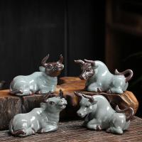Tea Pet Decoration Porcelain handmade for home and office & durable Sold By PC