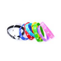 Силиконовые браслеты, Силикон, Череп, Мужская, разноцветный, 57x11mm, 10ПК/сумка, продается сумка