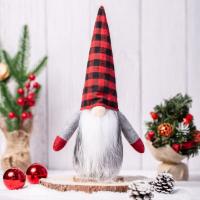 Non-woven Fabrics Christmas Doll, handmade, cute, more colors for choice, 250x90x50mm, Sold By PC