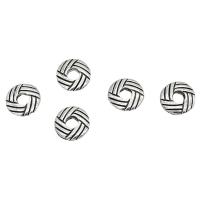 Zinc Alloy Spacer Beads Donut antique silver color plated DIY nickel lead & cadmium free 8mm Approx Sold By Bag