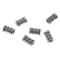 Zinc Alloy Tube Beads Column antique silver color plated DIY nickel lead & cadmium free Approx Sold By Bag