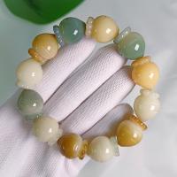 Wrist Mala Bodhi Root Carved fashion jewelry 14-16mm Sold By PC