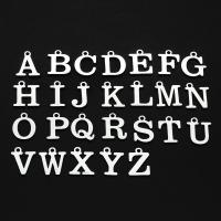 Nehrđajućeg čelika privjesci Pismo, 304 nehrđajućeg čelika, slova su od A do Z & bez spolne razlike & šupalj, više boja za izbor, 10x12mm, Prodano By PC