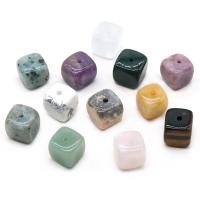 Traditional Ceramic Inserted Burner Incense Seat Gemstone Square polished 12 pieces mixed colors 20mm Sold By Box