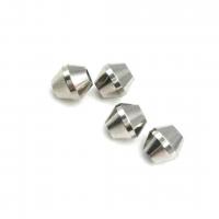 Stainless Steel Spacer Beads Titanium Steel plated DIY original color Approx 4mm Sold By PC